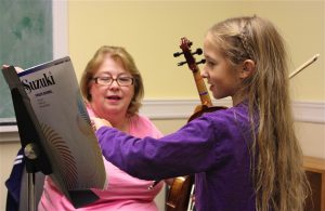 Suzuki violin class - Portland Conservatory of Music