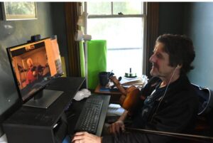 Ed Pearlman teaching online