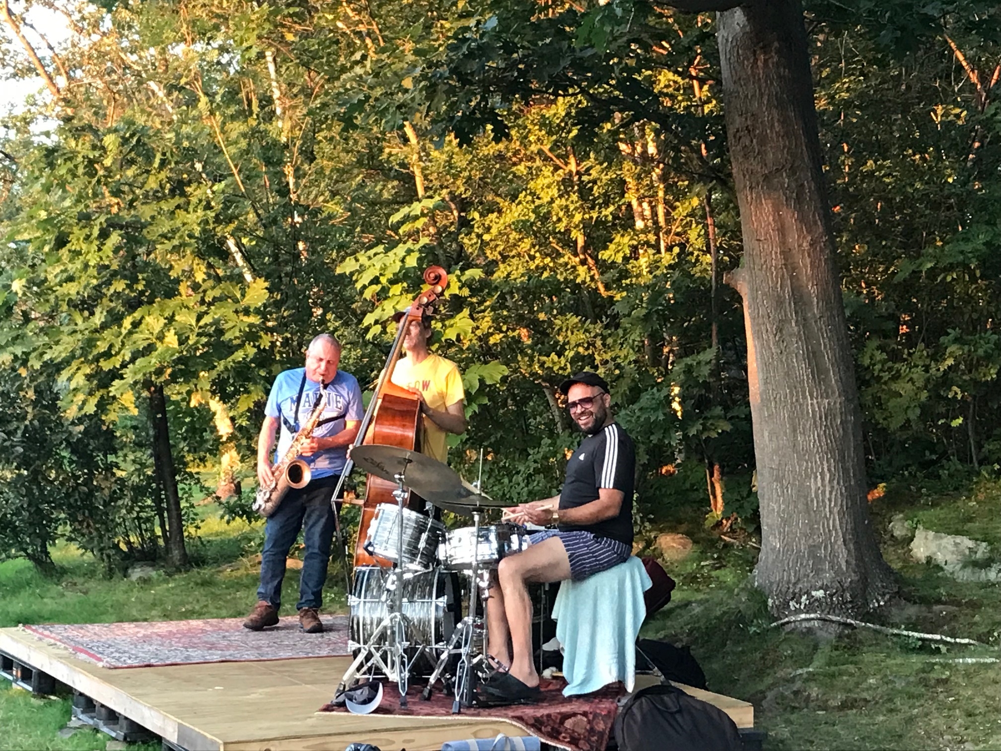 Art of Trio DIJ Concert on Peaks Island